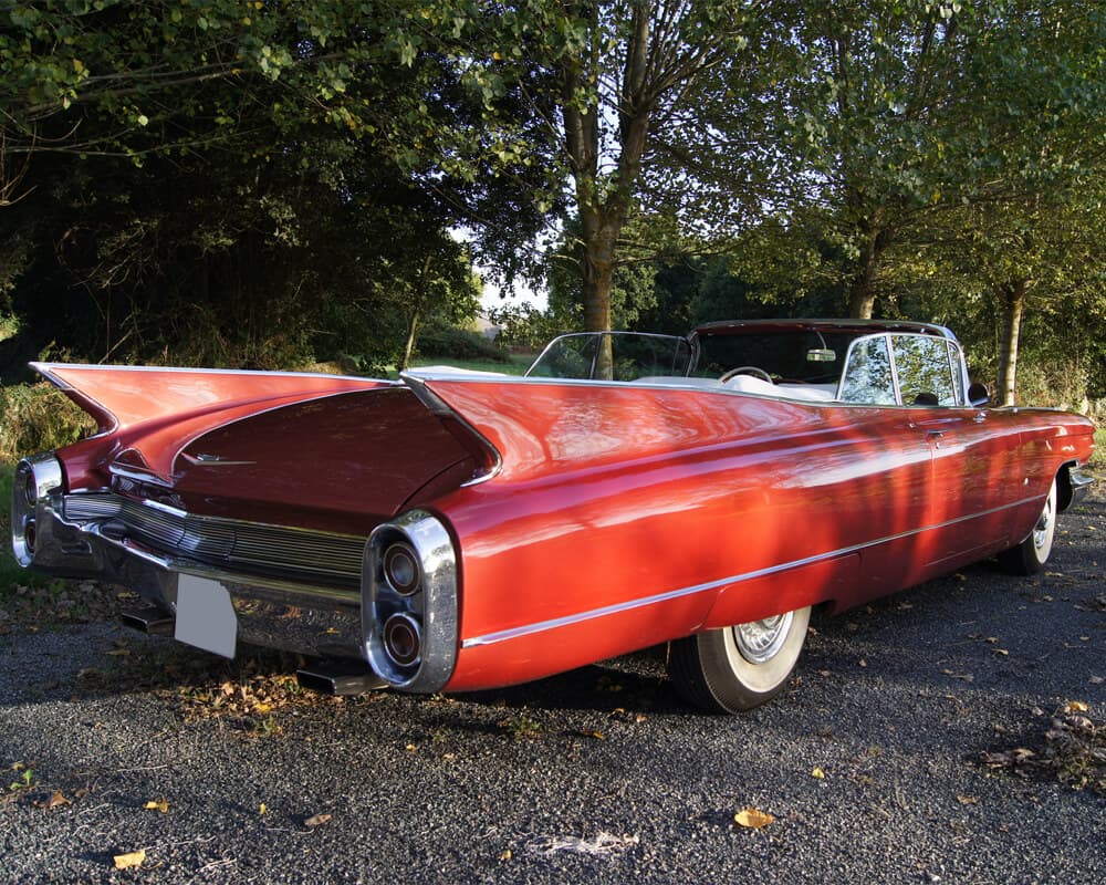 Cadillac descapotable de 1960