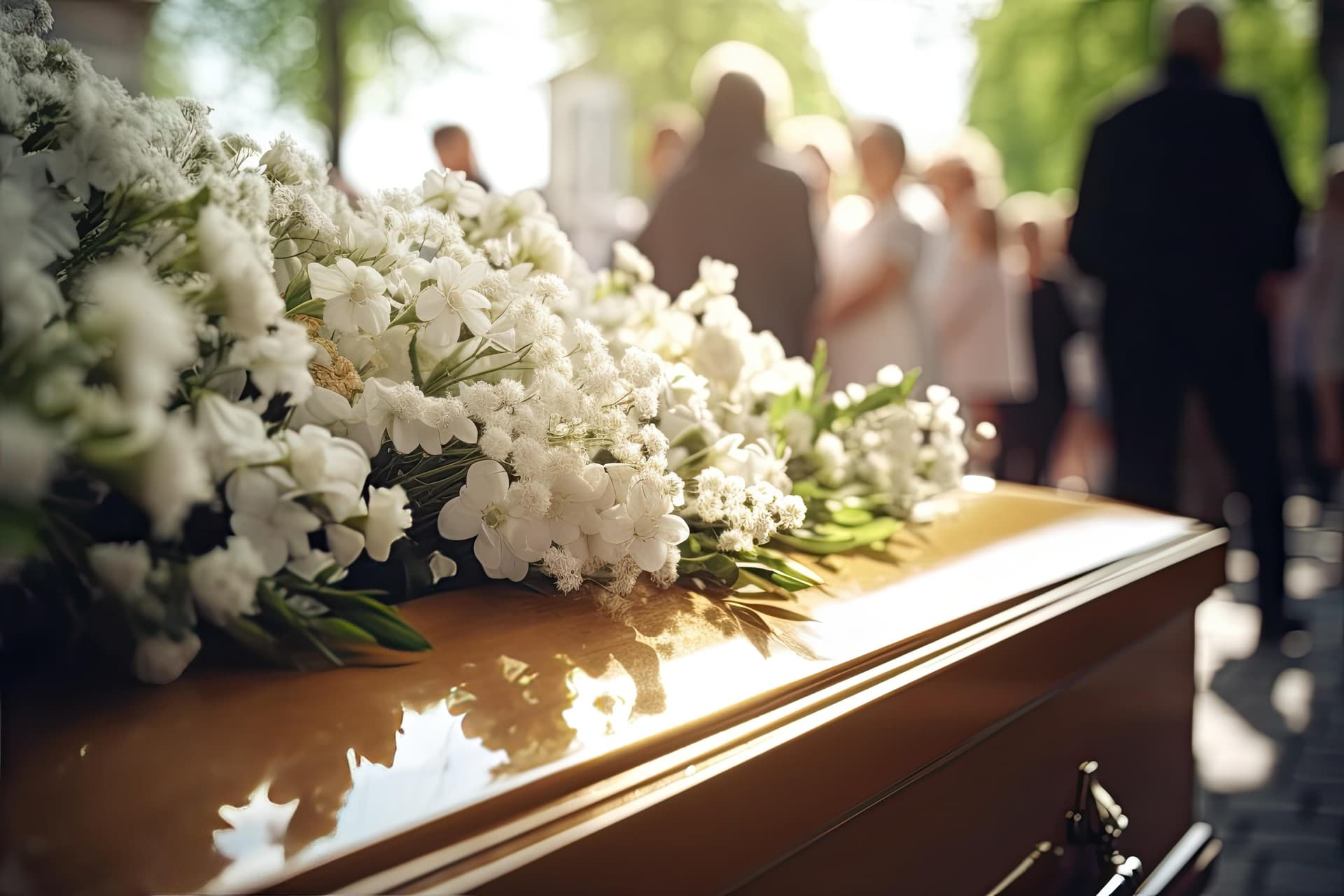 Coronas funerarias en Lugo