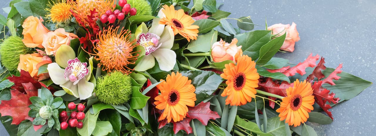 Arte funerario floral en Lugo